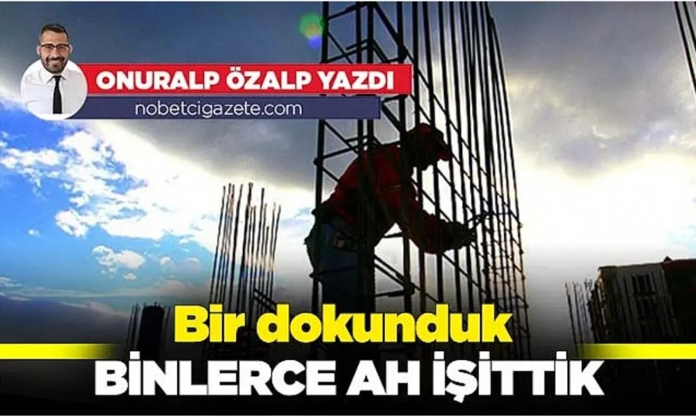 Usulsüz yapı çarkına çomak sokalım!